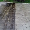 Roof half pressure washed with low pressure in Lewes, DE by Deck Resurrect