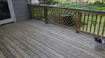 Deck cleaned awaits stain — Chester, MD (Kent Island)