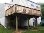 Custom deck built & completed by DeckResurrect – Columbia, MD