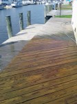 Deck is properly cleaned in a 3 step process that is environmentally safe – Millsboro, DE