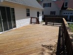 Old stain removed and ready for new stain – Stevensville (Kent Island), MD