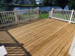 Deck stripped and ready for new stain, Oceanview, DE